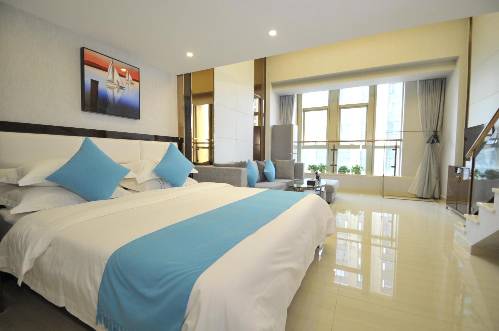 Waifiden Duplex Hotel Apartment Zhongyong Jinyu Branch-Free Shuttle Bus During The Canton Fair Exterior foto