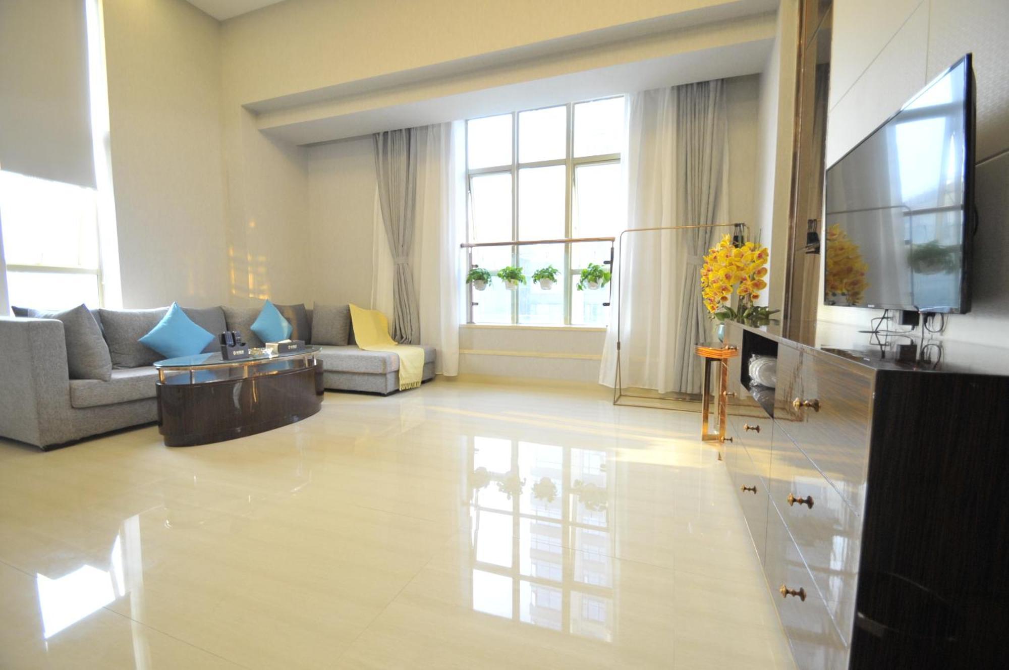 Waifiden Duplex Hotel Apartment Zhongyong Jinyu Branch-Free Shuttle Bus During The Canton Fair Exterior foto